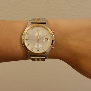 Marc Jacobs Two Tone Watch